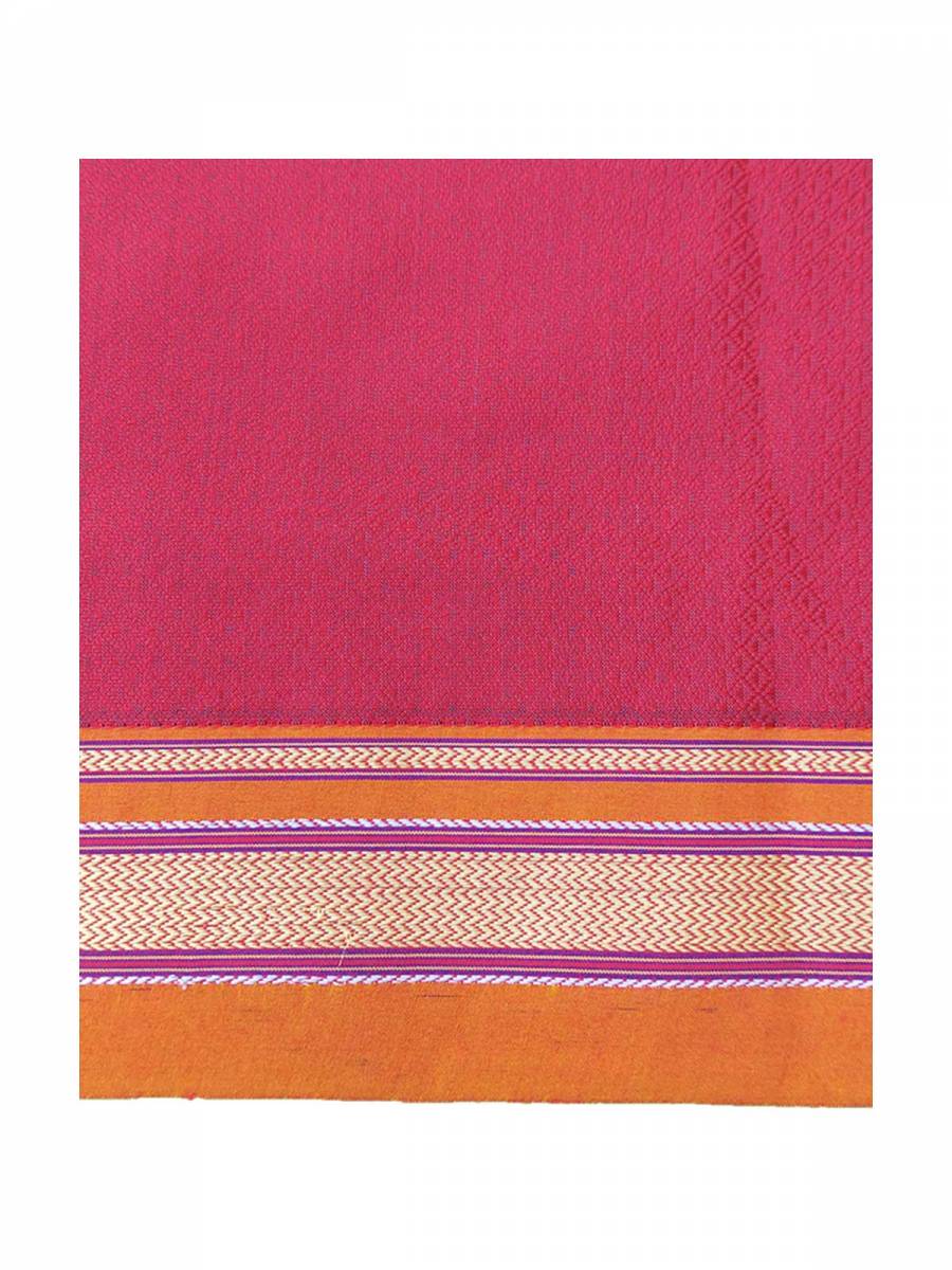 Khana / Khunn Blouse Piece - Maroon with Orange blend Khana / Khunn Blouse Piece - Maroon with Orange blend