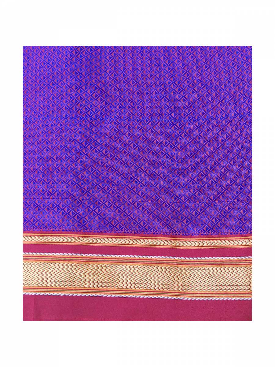 Khana / Khunn Blouse Piece - Purple with Maroon blend Khana / Khunn Blouse Piece - Purple with Maroon blend
