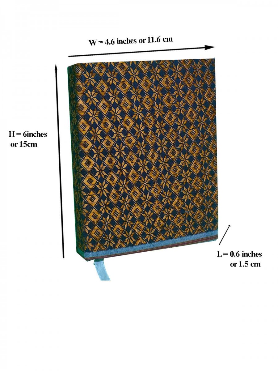 Khana Handloom Diaries - A6 Size - Set of 5 Khana Handloom Diaries - A6 Size - Set of 5