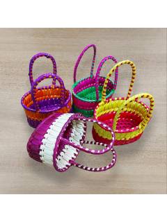 Festive Gift - Thamboolam - Basket Set - Combo 1 - Assorted color
