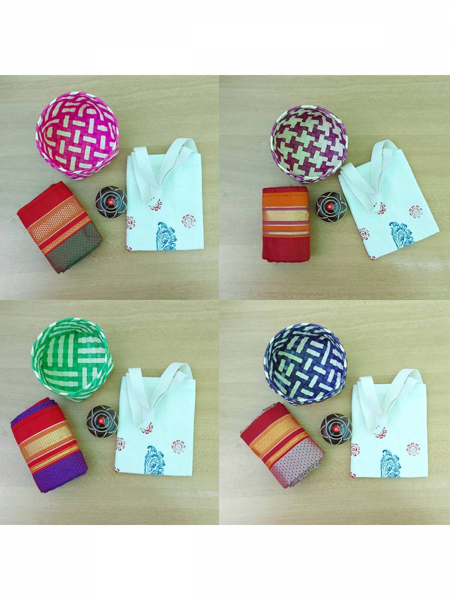 Festive Gift - Thamboolam - Bowl Set - Combo 3 - Pack of 4 - Assorted color
Festive Gift - Thamboolam - Bowl Set - Combo 3 - Pack of 4 - Assorted color