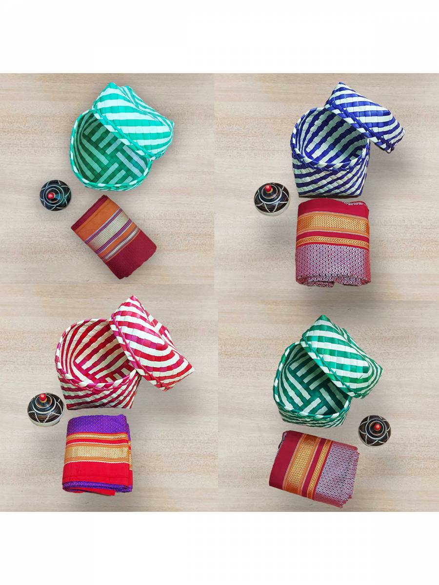 Festive Gift - Thamboolam - Box Set - Combo 5 - Pack of 4 - Assorted color
Festive Gift - Thamboolam - Box Set - Combo 5 - Pack of 4 - Assorted color