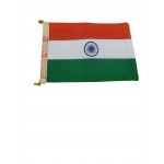 The Indian National Flag | Khadi Cotton Tiranga| 9 inch x 6 inch - Car Flag | BIS - IS1 approved