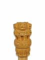 Handicraft Wooden Ashoka Pillar | Table Office Home Decor | 5 inch