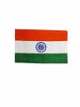 National Flag | Khadi Cotton Tiranga | 7.5cm x 5cm | Cross Table Flag