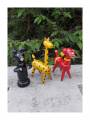 Toy - Wooden Animals - Giraffe, Bear, Dog - Set of 3 Toy - Wooden Animals - Giraffe, Bear, Dog - Set of 3
