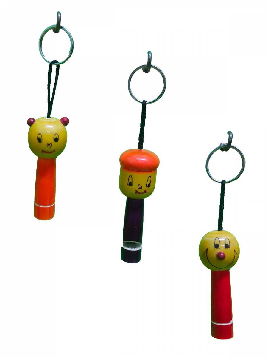 Keychain - Whistle - Single - Assorted Color Keychain - Whistle - Single - Assorted Color