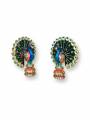 Wooden Peacock - Set of 2 Wooden Peacock - Set of 2