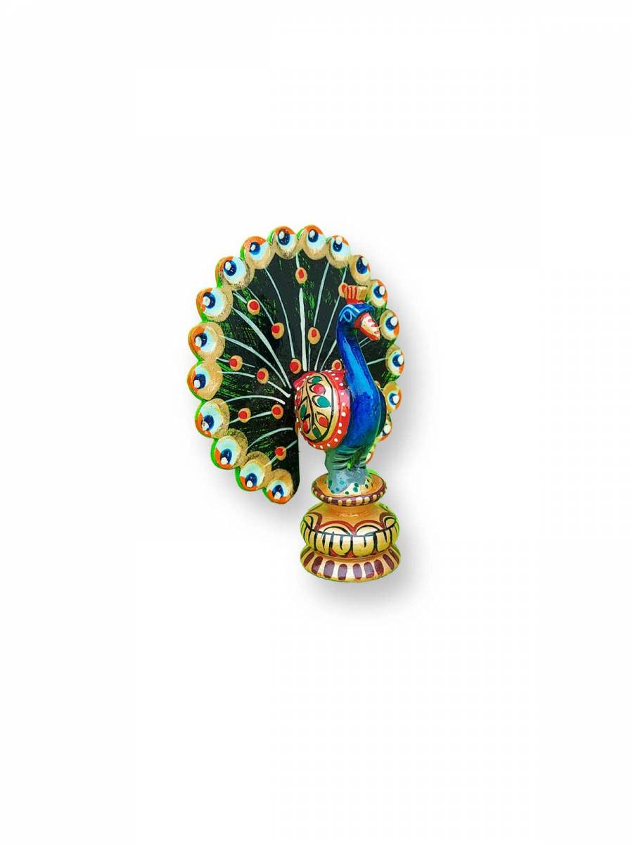 Wooden Peacock Wooden Peacock