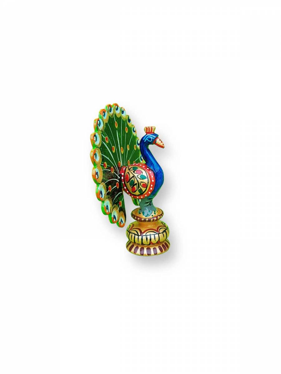 Wooden Peacock Wooden Peacock
