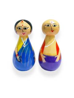 Pair Doll - Pujari - 4.5 inch - Purple
 Pair Doll - Pujari - 4.5 inch - Purple