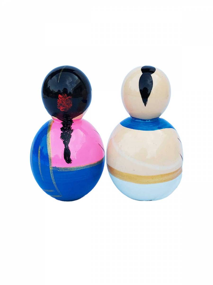 Pair Doll - Pujari - 3.5 inch - Dark Blue