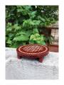 Festive - Wooden Rangoli Puja Peetam - Round - Assorted - Single - 6 inch Festive - Wooden Rangoli Puja Peetam - Round - Assorted - Single - 6 inch