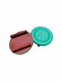 Festive - Wooden Rangoli Puja Peetam - Round - Assorted - Set of 2 - 6 inch Festive - Wooden Rangoli Puja Peetam - Round - Assorted - Set of 2 - 6 inch
