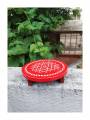 Festive - Wooden Rangoli Puja Peetam - Round - Assorted - Single - 6 inch Festive - Wooden Rangoli Puja Peetam - Round - Assorted - Single - 6 inch