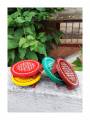 Festive - Wooden Rangoli Puja Peetam - Round - Assorted - Single - 4 inch Festive - Wooden Rangoli Puja Peetam - Round - Assorted - Single - 4 inch