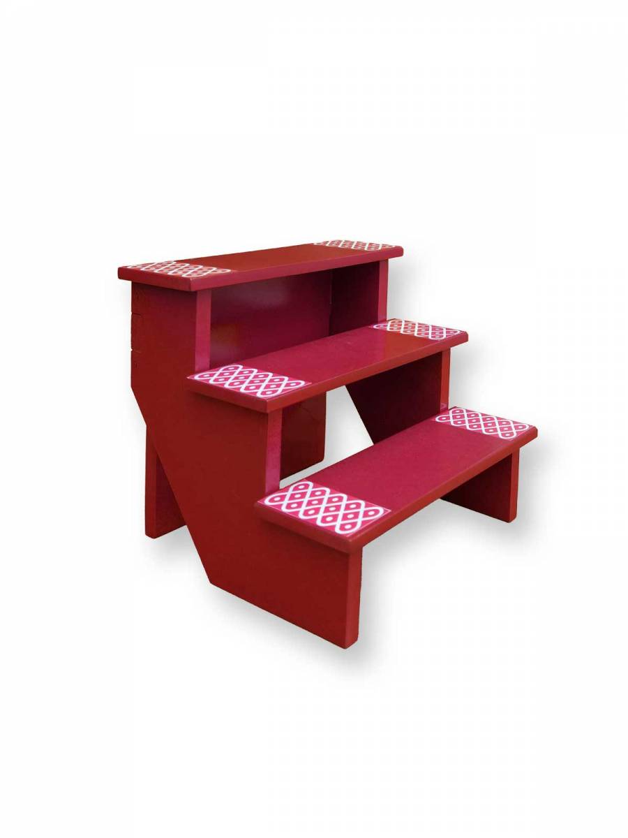 Festive - Wooden Rangoli Puja Stand - 3 Steps
Festive - Wooden Rangoli Puja Stand - 3 Steps