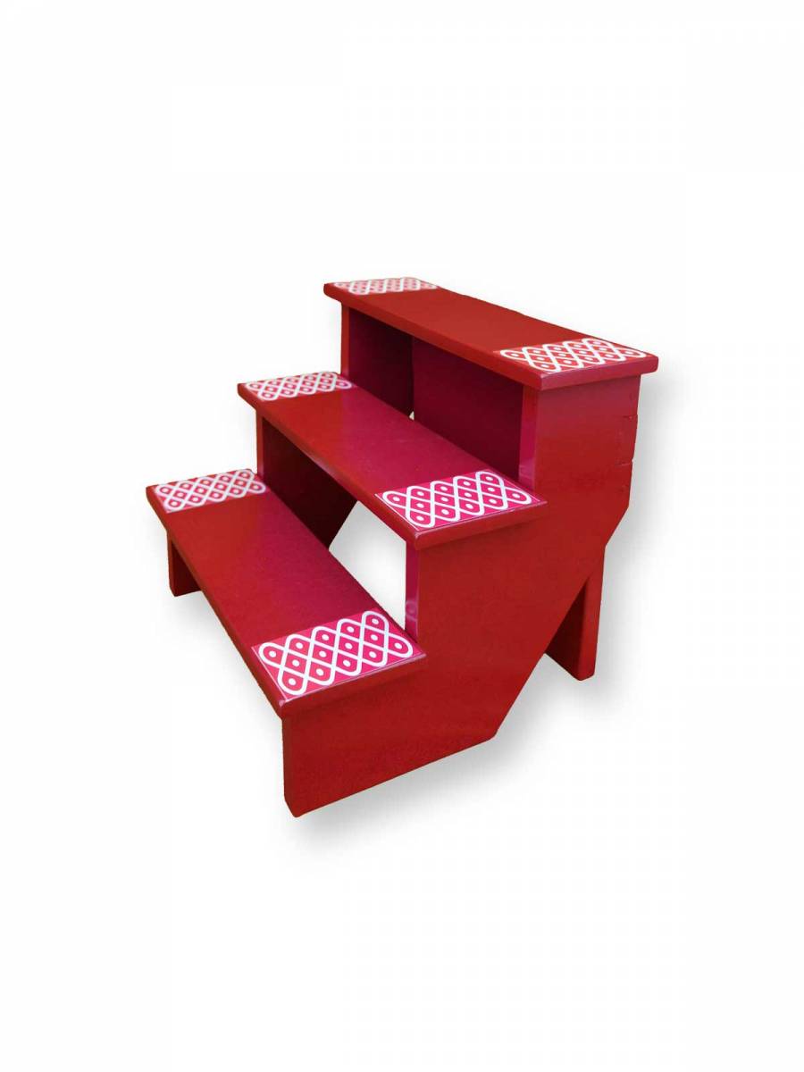 Festive - Wooden Rangoli Puja Stand - 3 Steps
Festive - Wooden Rangoli Puja Stand - 3 Steps