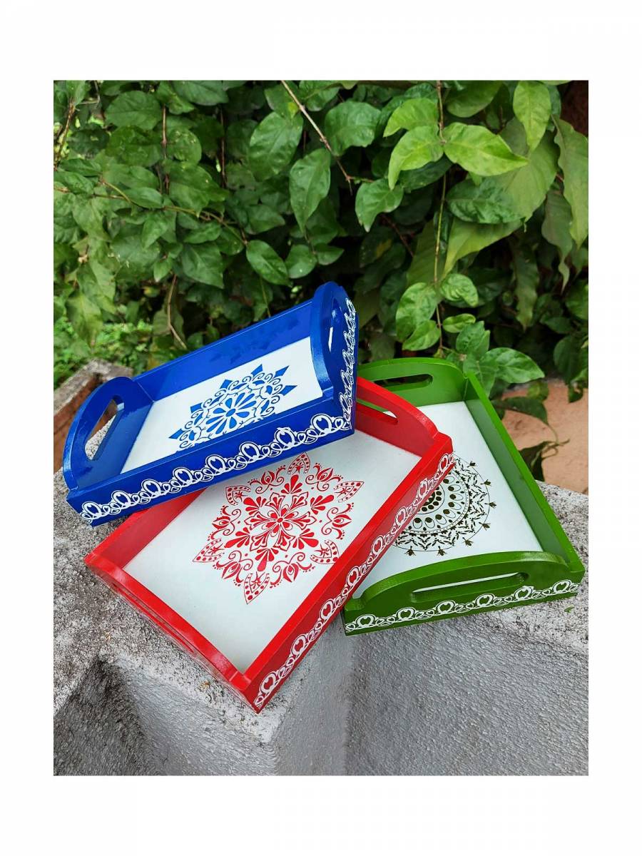 Wooden Serving Tray - Assorted
 Wooden Serving Tray - Assorted