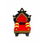 Miniature - Simhasana - Decorative Showpiece - 7.5"