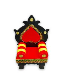 Miniature - Simhasana - Decorative Showpiece - 7.5" Miniature - Simhasana - Decorative Showpiece - 7.5"