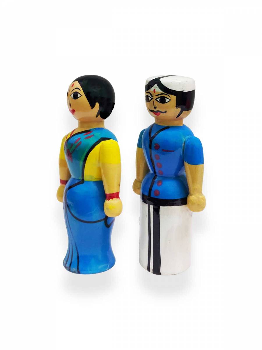 Pair Doll - Traditional - 4.5 inch - Blue
Pair Doll - Traditional - 4.5 inch - Blue