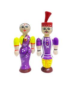 Pair Doll - Wedding -  4.5inch - Purple
 Pair Doll - Wedding -  4.5inch - Purple