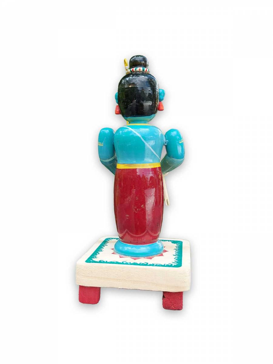 Wooden Baala Rama - Etikoppaka Dolls
