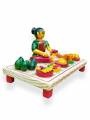 Wooden Village Lady Selling fruits - Etikoppaka Dolls Wooden Village Lady Selling fruits - Etikoppaka Dolls