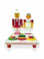 Wooden Marriage Couple Set - Etikoppaka Dolls Wooden Marriage Couple Set - Etikoppaka Dolls