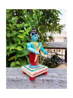 Wooden Baala Rama - Etikoppaka Dolls Wooden Baala Rama - Etikoppaka Dolls