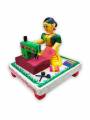 Wooden Village Lady Sewing Cloths - Etikoppaka Dolls
