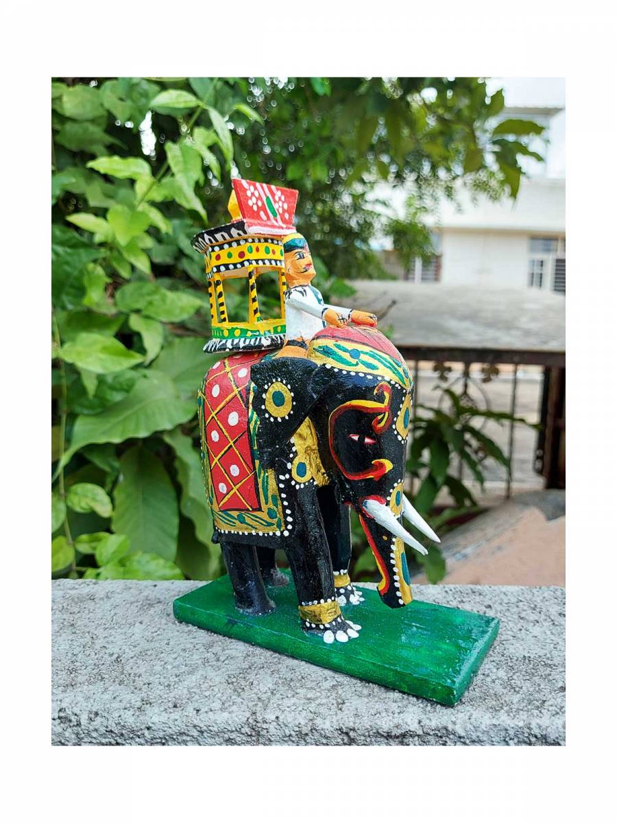 Wooden Ambari Big - Kondapalli Dolls
Wooden Ambari Big - Kondapalli Dolls