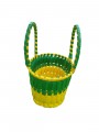 Chettinad Kottan - Small Basket, Green-Yellow - Geographical Indexed (pack of 2) Chettinad Kottan - Small Basket, Green-Yellow - Geographical Indexed (pack of 2)