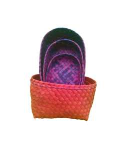 Organizers - Chettinad Kottan - Box In Box , Red-Purple-Blue - Geographical Indexed Organizers - Chettinad Kottan - Box In Box , Red-Purple-Blue - Geographical Indexed
