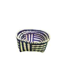 Organizers - Chettinad Kottan - Stacked Spike Kottan, Navy Blue - Geographical Indexed Organizers - Chettinad Kottan - Stacked Spike Kottan, Navy Blue - Geographical Indexed