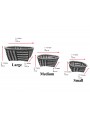 Organizers - Chettinad Kottan - Stacked Spike Kottan, Maroon - Geographical Indexed Organizers - Chettinad Kottan - Stacked Spike Kottan, Maroon - Geographical Indexed