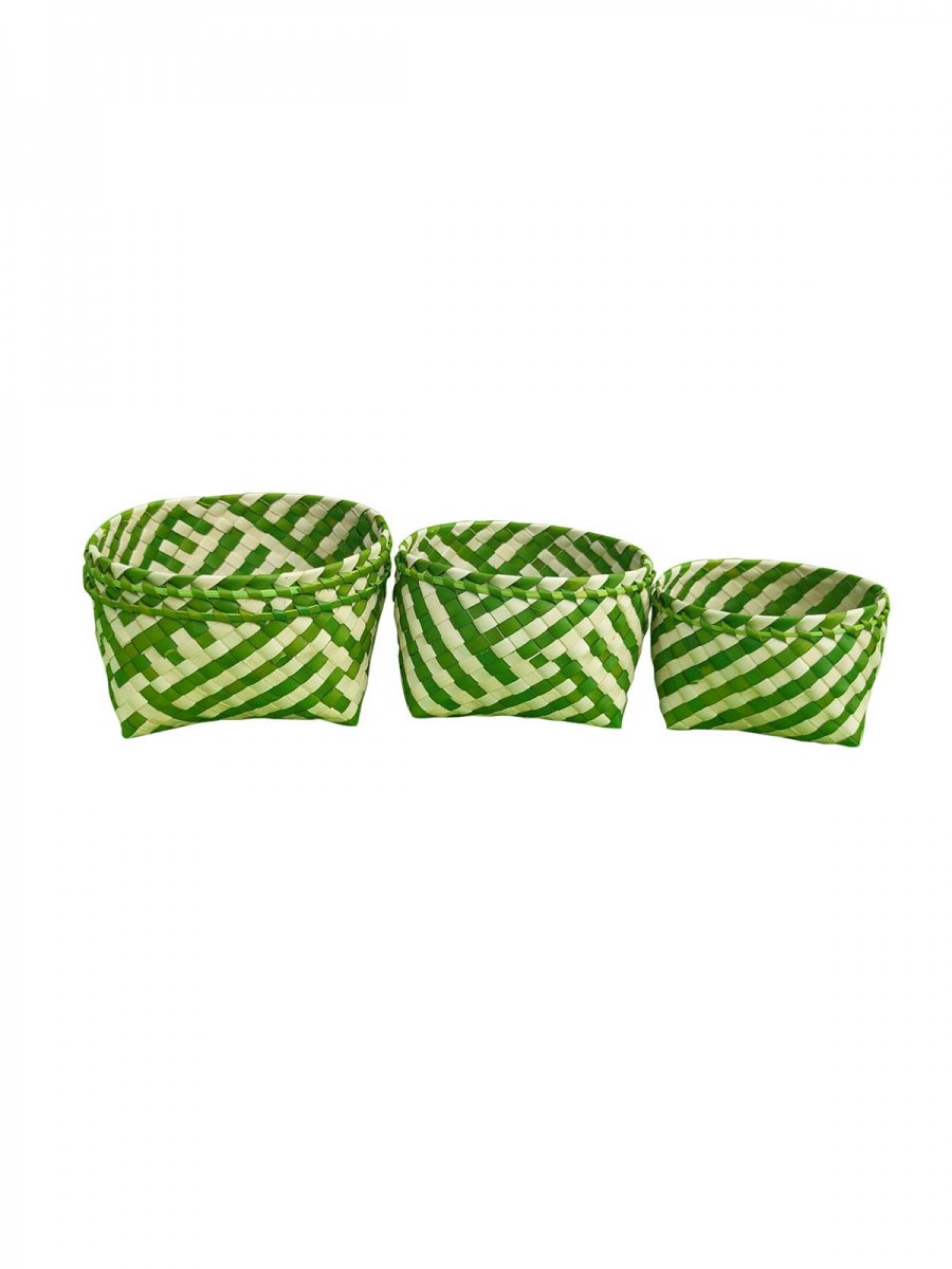 Organizers - Chettinad Kottan - Stacked Bowl, Parrot Green - Geographical Indexed Organizers - Chettinad Kottan - Stacked Bowl, Parrot Green - Geographical Indexed