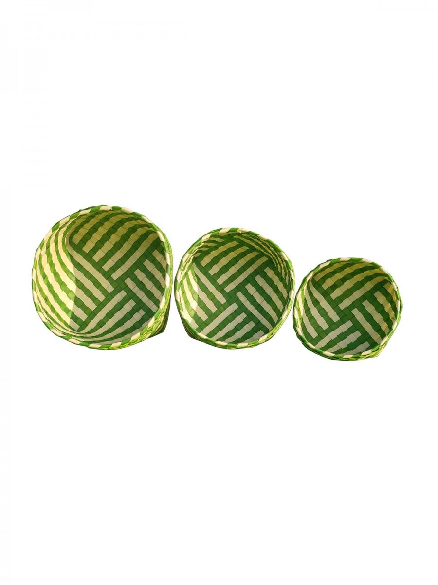 Organizers - Chettinad Kottan - Stacked Bowl, Parrot Green - Geographical Indexed Organizers - Chettinad Kottan - Stacked Bowl, Parrot Green - Geographical Indexed