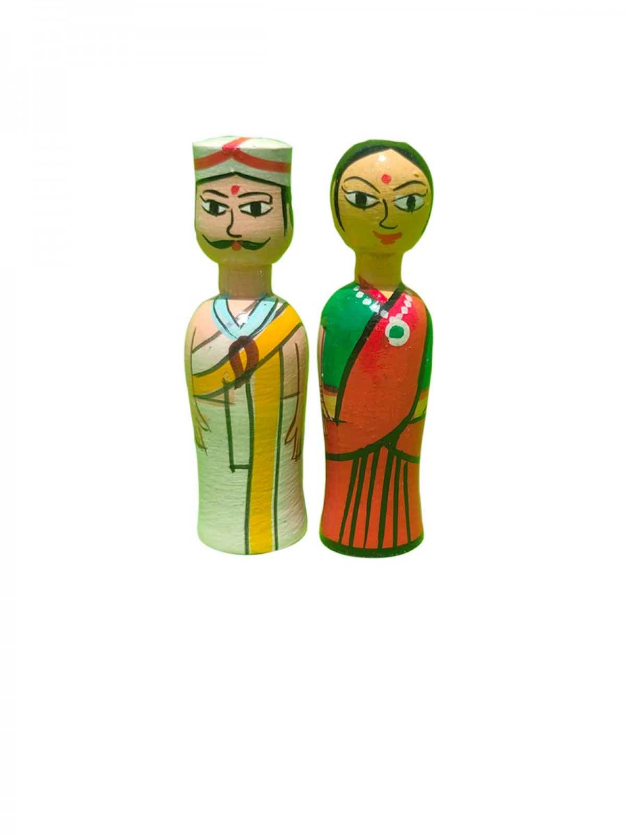 Regional Couple Dolls - Mini - Set of 3 Regional Couple Dolls - Mini - Set of 3