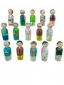 Regional Couple Dolls - States & UTs - set of 15 - (set 1) Regional Couple Dolls - States & UTs - set of 15 - (set 1)