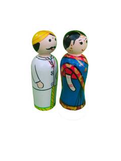 Karnataka Couple Doll - Geographical Indexed Karnataka Couple Doll - Geographical Indexed