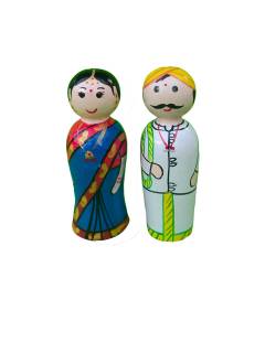 Karnataka Couple Doll - Geographical Indexed Karnataka Couple Doll - Geographical Indexed