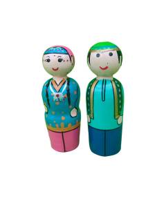 Jammu & Kashmir Couple Doll - Geographical Indexed Jammu & Kashmir Couple Doll - Geographical Indexed