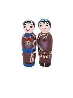 Ladakh Couple Doll - Geographical Indexed Ladakh Couple Doll - Geographical Indexed