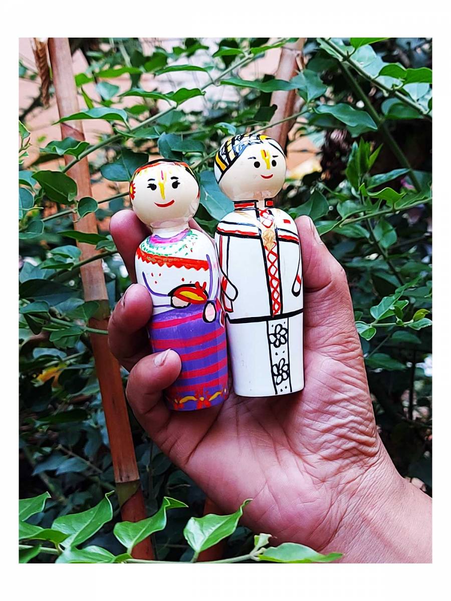 Manipur Couple Doll - Geographical Indexed Manipur Couple Doll - Geographical Indexed