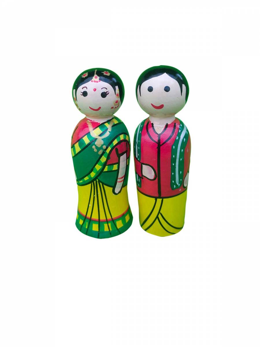 Telangana Couple Doll - Geographical Indexed Telangana Couple Doll - Geographical Indexed