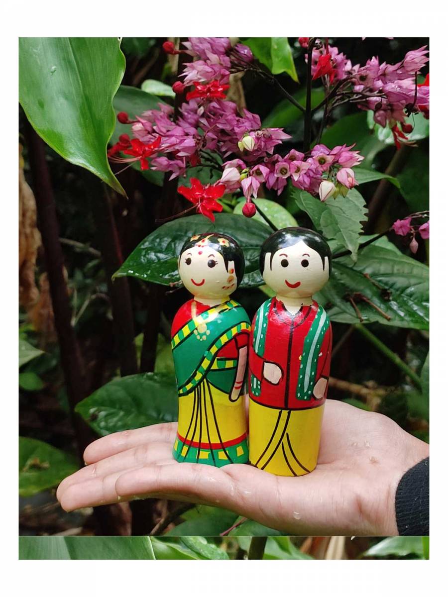 Telangana Couple Doll - Geographical Indexed Telangana Couple Doll - Geographical Indexed