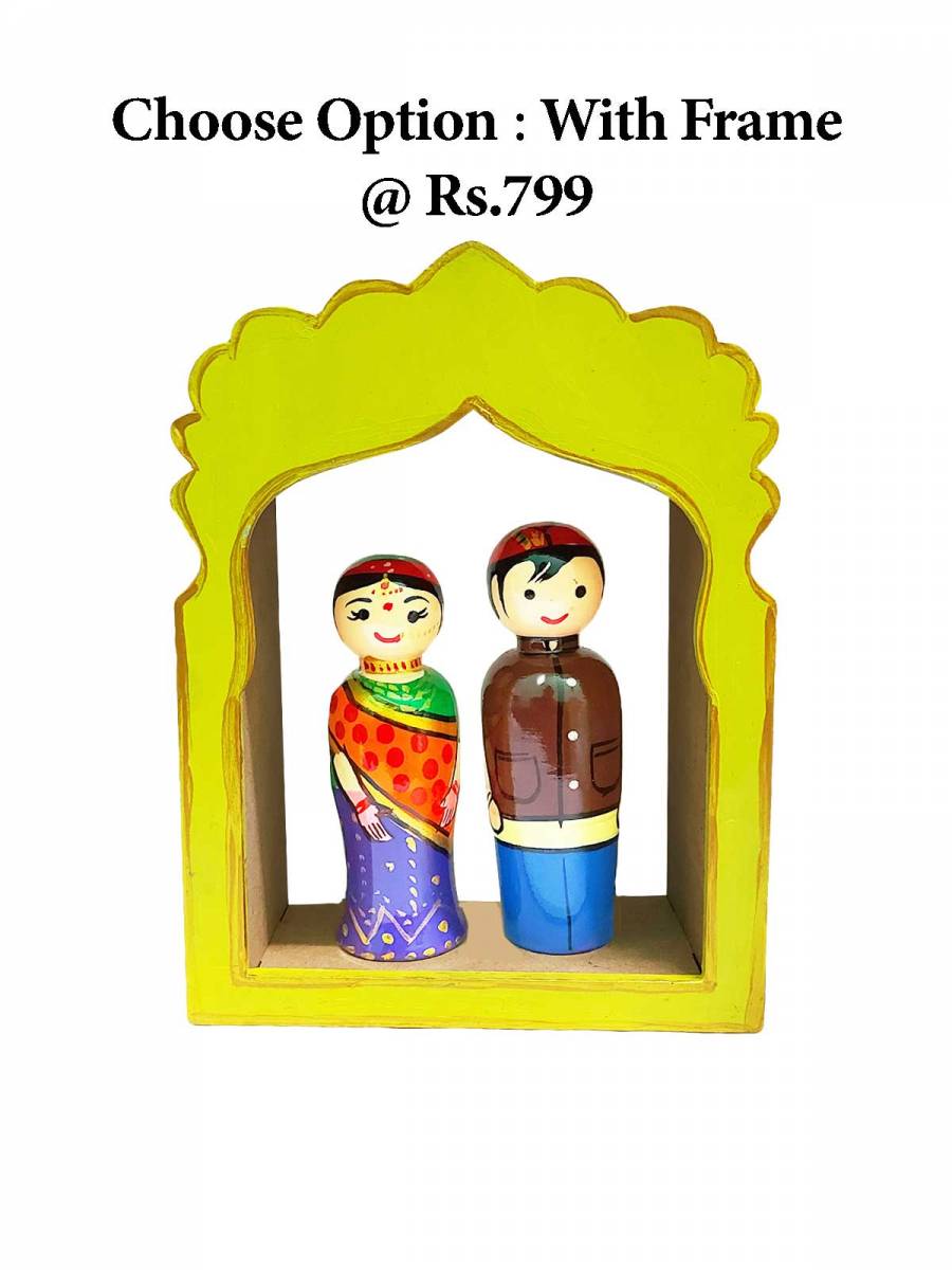 Uttarakhand Couple Doll - Geographical Indexed Uttarakhand Couple Doll - Geographical Indexed