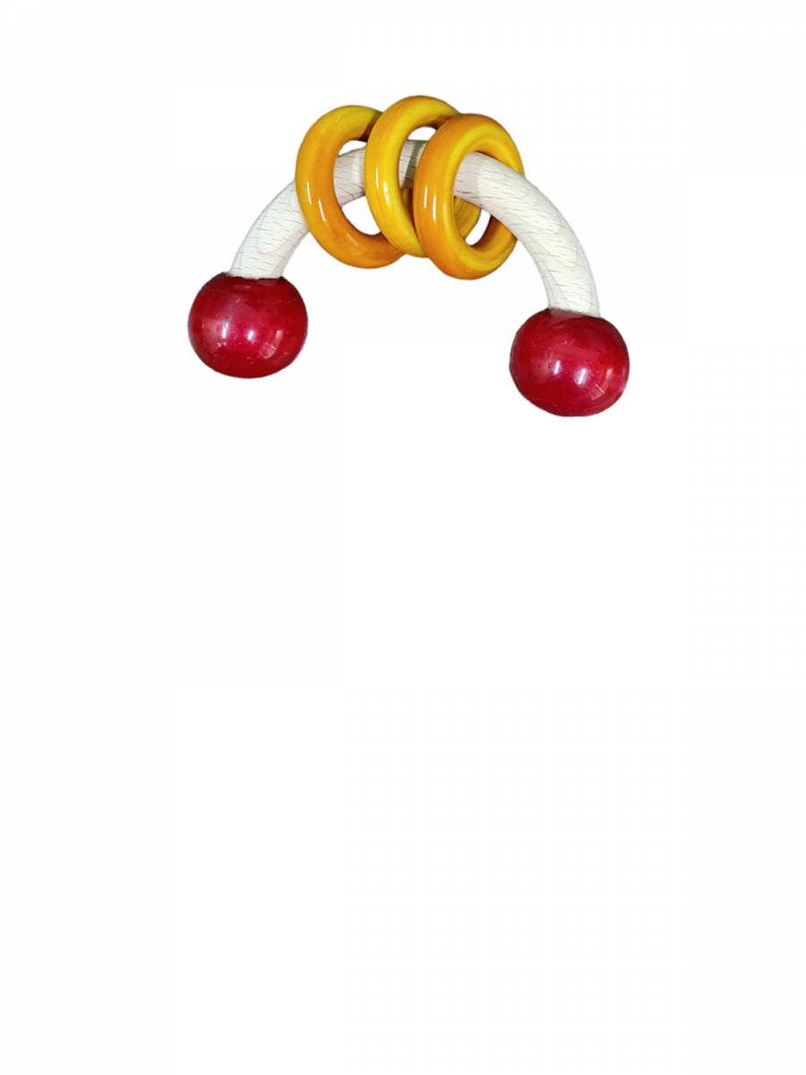 Rattle - Curvy with Rings Rattle - Curvy with Rings